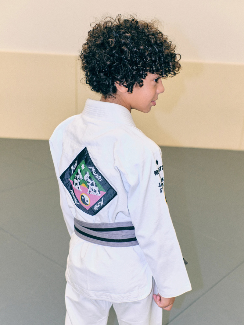 MANTO DOGS Youth BJJ Gi white